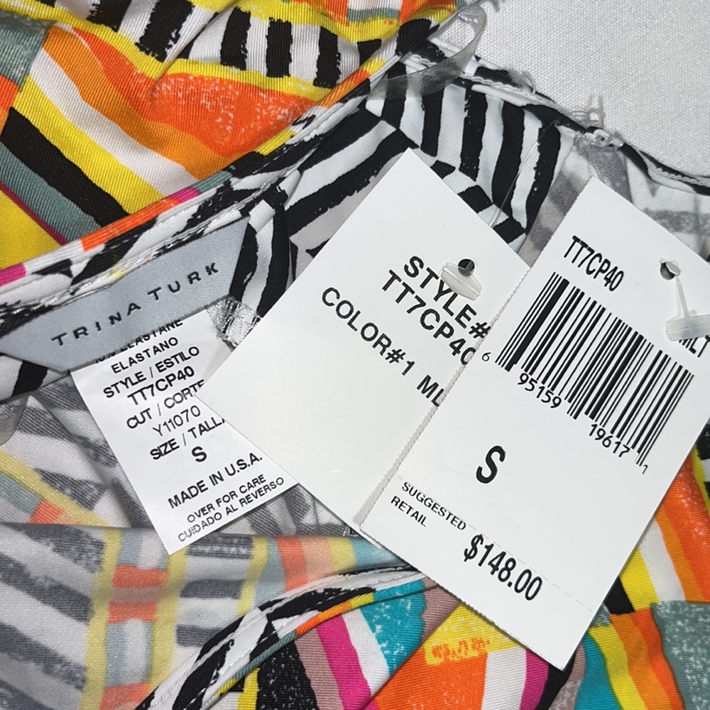 Trina Turk Brasilia Short Dress Cover Up S - Picture 11 of 11